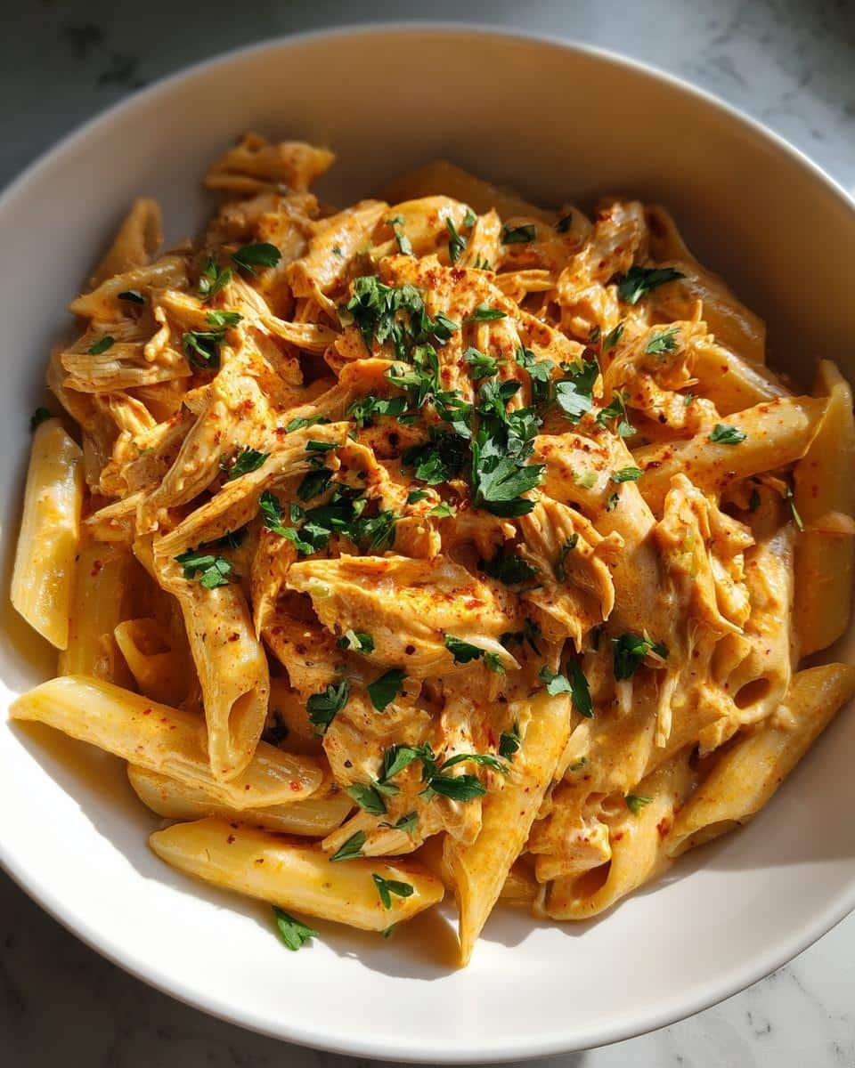 Irresistible Crockpot Creamy Cajun Chicken Pasta in 30 Min 1 crockpot creamy cajun chicken pasta - detail 1