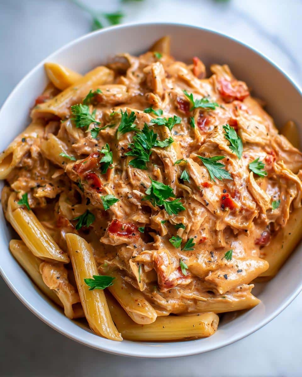 Irresistible Crockpot Creamy Cajun Chicken Pasta in 30 Min 2 crockpot creamy cajun chicken pasta - detail 2