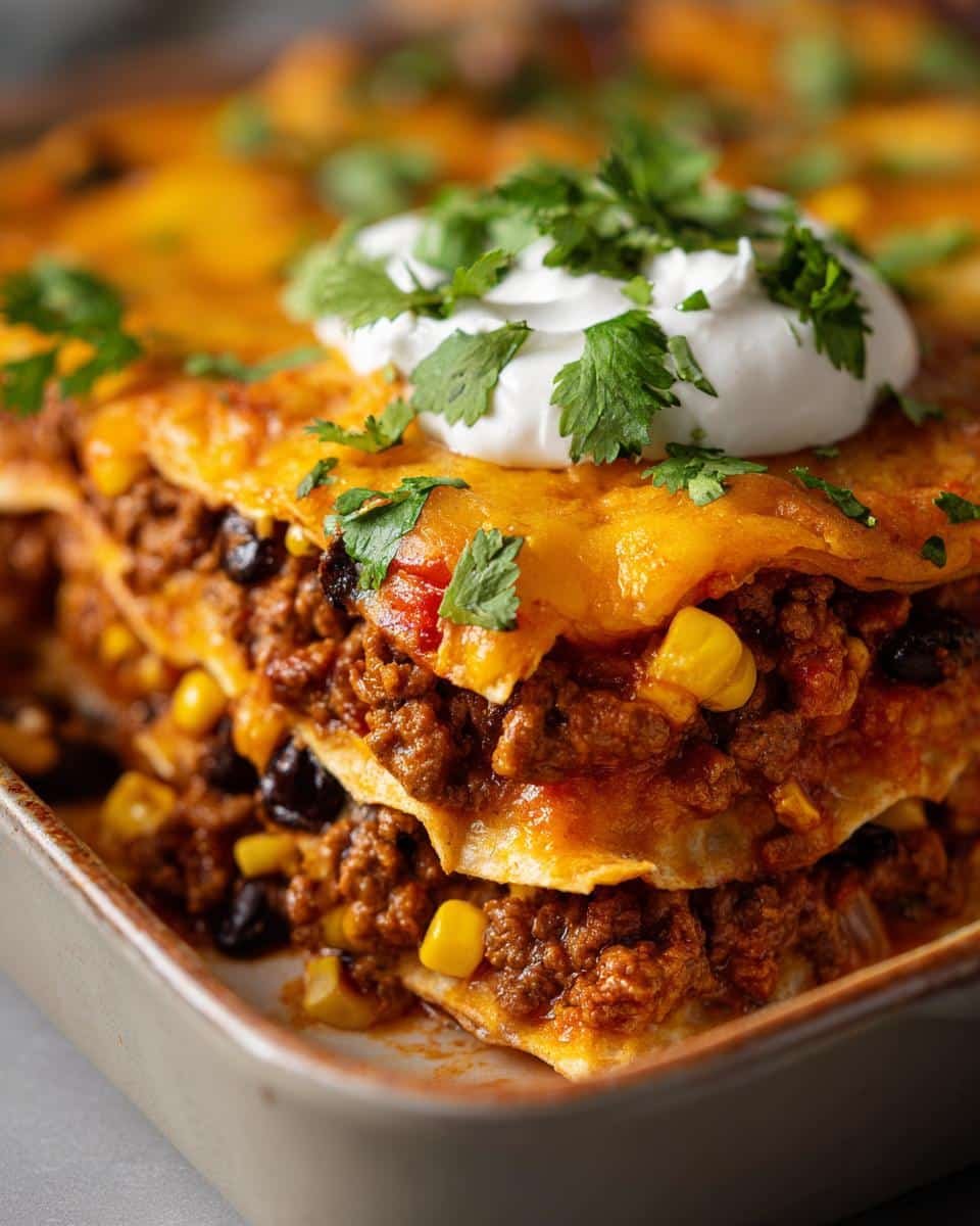 Slow Cooker Taco Casserole – 1 Magical 4-Hour Meal 2 slow cooker taco casserole - detail 2