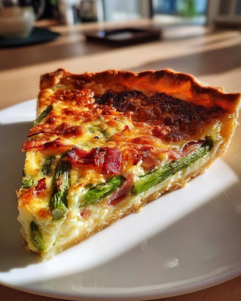 Creamy Asparagus Bacon Quiche Recipe in Just 35 Minutes 21 Asparagus Bacon Quiche