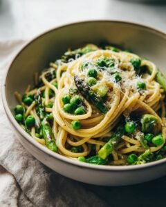Asparagus Pea Pasta