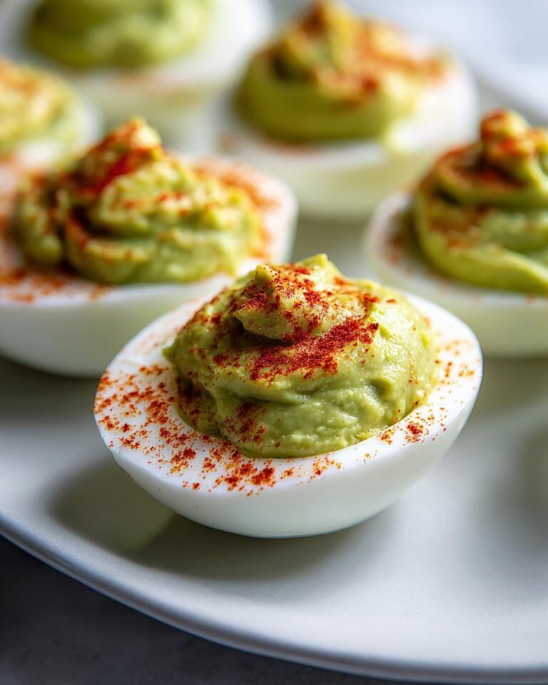 Avocado Deviled Eggs