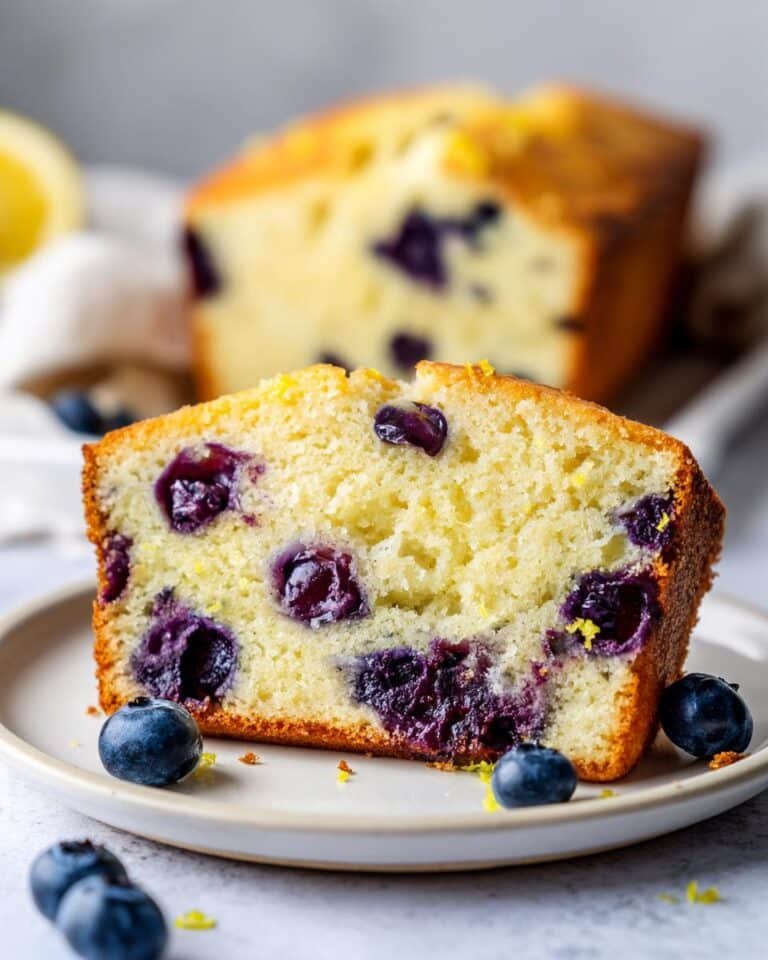 Irresistible Lemon Blueberry Pound Cake Recipe for 12 Blissful Slices 13 Lemon Blueberry Pound Cake
