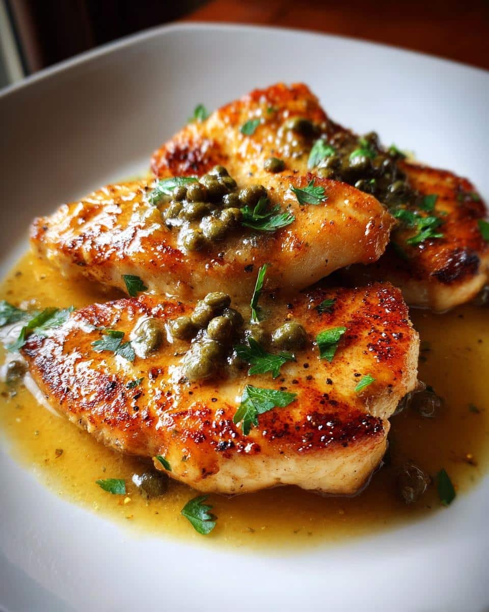 Lemon Chicken Piccata - detail 1