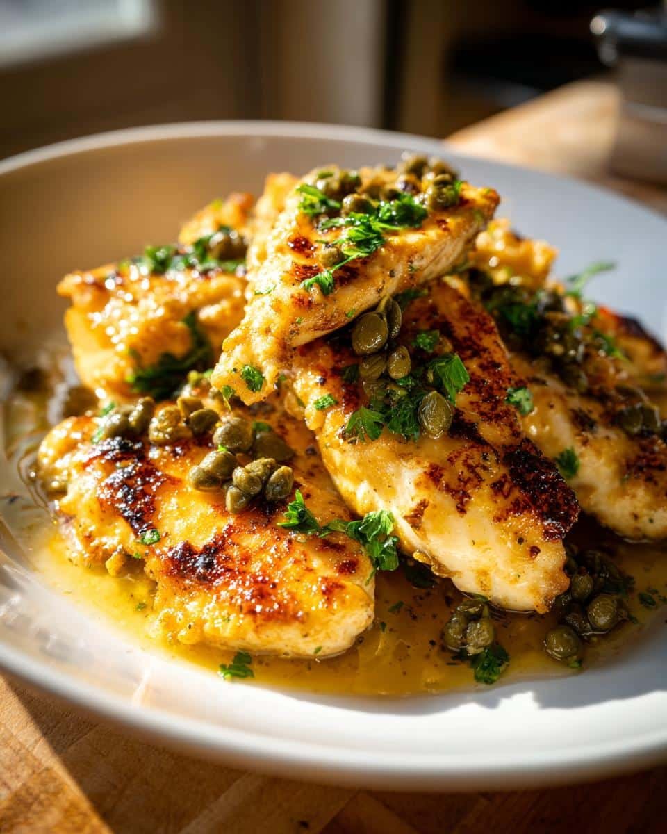 Lemon Chicken Piccata - detail 2