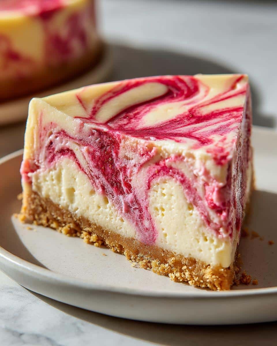6 Mouthwatering Strawberry Swirl Cheesecake Secrets Revealed 2 Strawberry Swirl Cheesecake - detail 2
