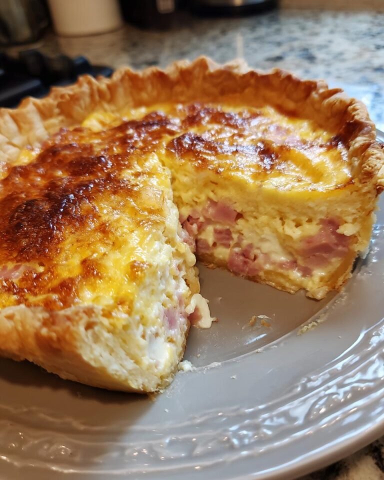 Ham and Cheese Quiche