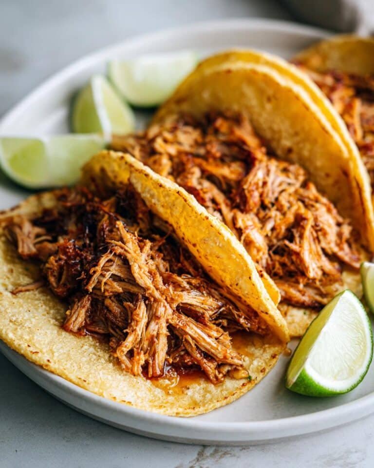 Slow Cooker Carnitas Tacos Cinco de Mayo