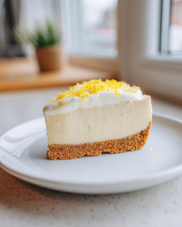 No-Bake Lemon Cheesecake